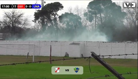 Violencia en Luján-Alem: suspendieron el clásico tras graves incidentes que dejaron varios heridos