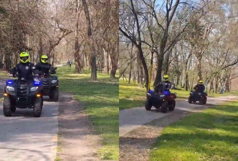 Presentaron dos móviles que patrullarán el Polideportivo Municipal