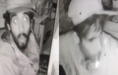 Robaron un local y quedaron filmados: los dueños buscan identificarlos