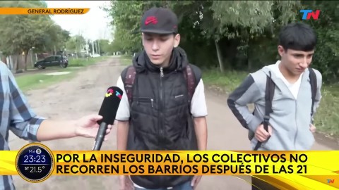 Tras el crimen de Lautaro, un informe de TV mostró el temor de los estudiantes que vuelven de noche a sus casas