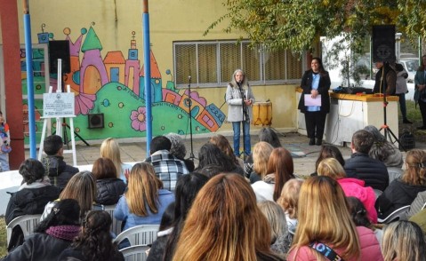 Qué nombre eligieron docentes, directivos y familias para el Jardín de Infantes 920 de barrio Marabó