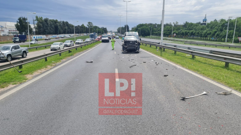 Jornada caótica en el Acceso Oeste: dos choques múltiples en poco más de una hora