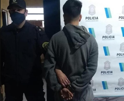 Robó, lo detectaron infraganti y terminó aprehendido