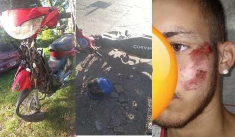 Joven chocó en Ruta 7 y busca cámaras que hayan registrado el accidente