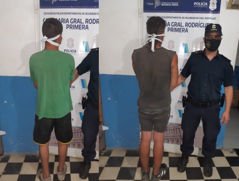 Dos j&oacute;venes fueron arrestados tras robar en un almac&eacute;n del casco c&eacute;ntrico