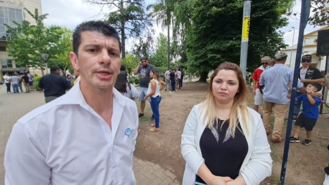 Los libertarios Matías Ledesma y Camila Duarte asumieron y contestaron en qué coinciden con García y qué difieren con Milei
