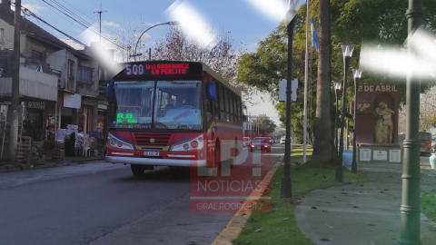 Colectivos de La Perlita hacen desvíos en algunos de sus recorridos por los daños del temporal