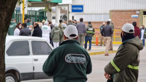 Dolor en la despedida a un empleado de La Serenísima tras un trágico accidente laboral