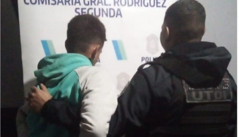 Entró a robar a una casa en Los Naranjos pero la Policía lo atrapó a pocos metros
