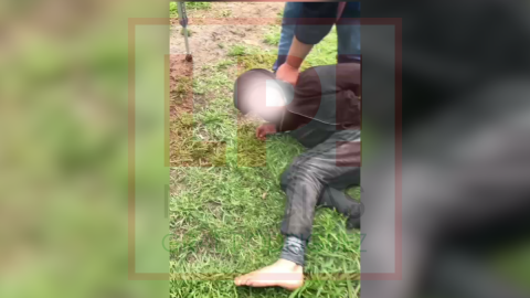 Video: vecinos capturaron a un ladr&oacute;n en barrio Santa Br&iacute;gida