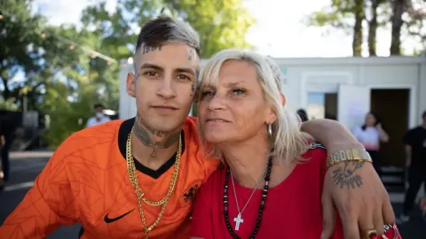 La historia desconocida de la madre de L-Gante: su primer trabajo, el amor de su vida y la pérdida de un hijo