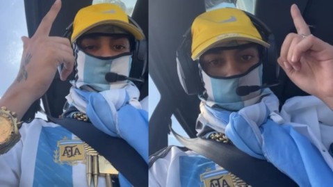 Argentina campeón del mundo: el particular festejo de L-Gante