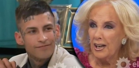 El tenso momento que protagonizó L-Gante en la mesa de Mirtha Legrand: "Usted me cayó mal"