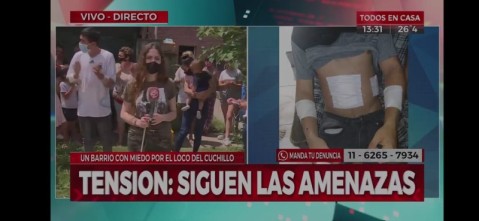 Conflicto vecinal con denuncias por un hombre apuñalado y una familia golpeada en su casa