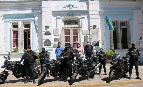 El Grupo de Policía Motorizado incorporó nuevos agentes y motos