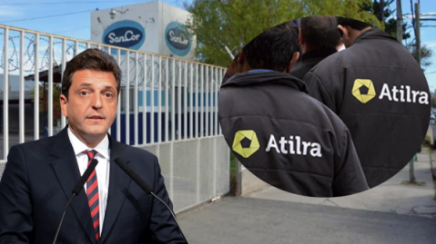 Atilra empezaba un paro, pero se suspendió por el momento, esperando la intervención de Sergio Massa