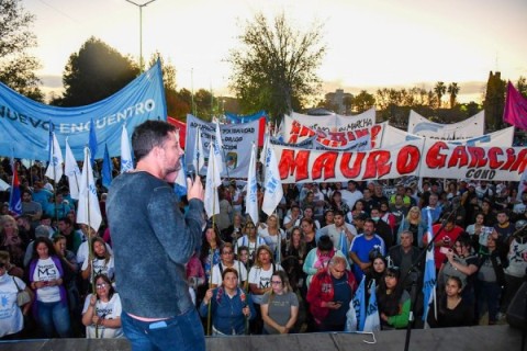 Mauro García movilizó al Ejecutivo y la militancia en la continuidad de su "plan quinquenal" iniciado en 2020