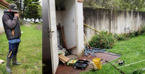 Arrestaron a un menor que entró a robar a la parroquia del Hospital Vicente López