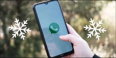 WhatsApp sumó el “Modo Nieve”: para qué sirve y cómo se activa
