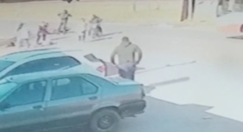 Video: así fue el momento en qué atropellaron a una nena en Ruta 7