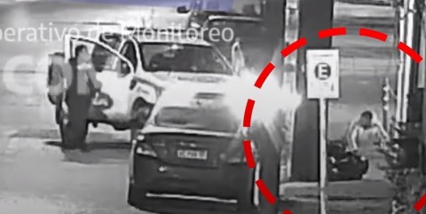 Video: así atraparon a dos jóvenes rodriguenses que quisieron robar en Luján