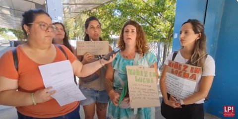 El Servicio Local de Niñez hizo un paro de 24 horas y denunciaron el despido de una trabajadora del área