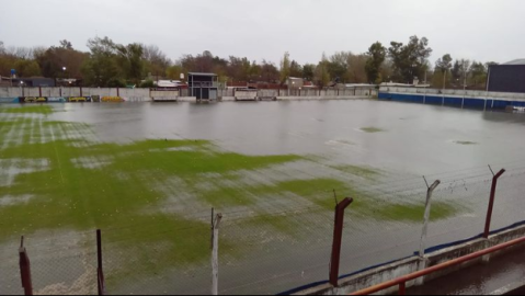 Se suspendieron los partidos de Atlas y Alem por las intensas lluvias: cuándo jugarán