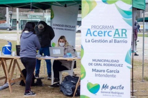 Tercer día de operativo para DNI y otros trámites en Gral. Rodríguez
