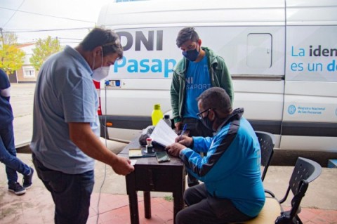 Mañana se llevará un operativo para tramitar DNI en el barrio Los Naranjos