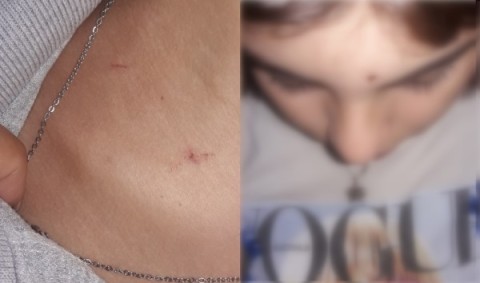 Lo denunciaron por tirarle un microondas en la cabeza a su hija de 17 años