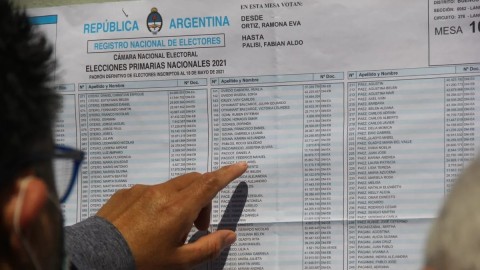 Donde voto: ya se puede consultar el padrón electoral para las PASO 2023