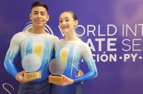 Patinador rodriguense se clasificó para las instancias finales de un torneo internacional