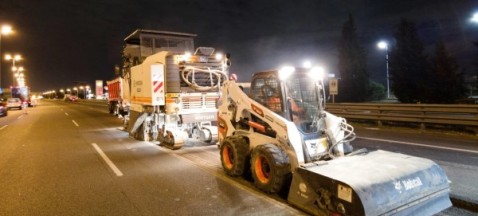 Cómo son las obras que se hacen en un tramo de 12 kilómetros del Acceso Oeste