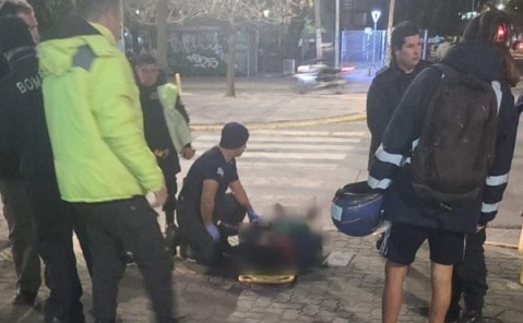 Hombre fue hospitalizado al ser atropellado por una moto en Avenida Bernardo de Irigoyen