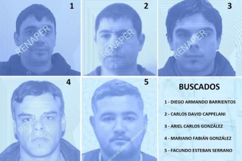 Piden la captura de los hijos del presidente de Alem y otros tres barras por el crimen del hincha de Luján