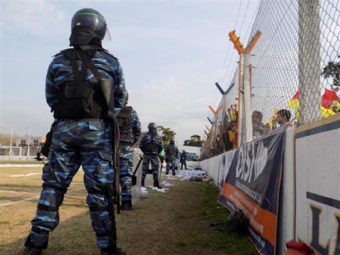 El área de Seguridad explicó por qué se ven "más policías en una cancha que en las calles"