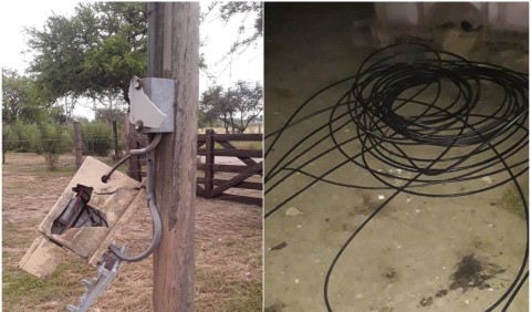 Vecina del barrio San Carlos denunció repetidos daños contra el poste de luz de su casa