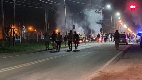 Reclamo vecinal en Ruta 7 y tensión en una tarde caótica: denunciaron agresiones a automovilistas