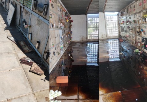 Siguen los reclamos por el estado del Cementerio tras el &uacute;ltimo temporal: qu&eacute; respondieron desde el Municipio