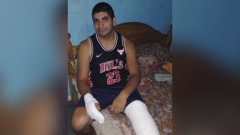 El calvario del repartidor baleado por motochorros al que la inseguridad le cambió la vida