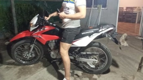 Difundieron su moto robada en las redes para encontrarla y casi los estafan