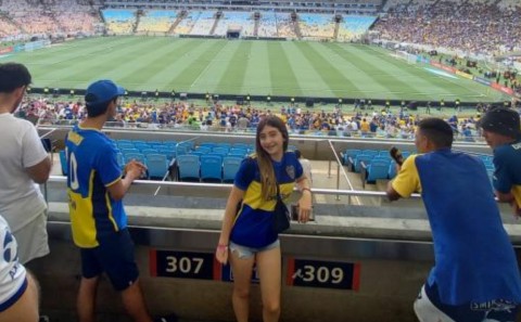 Al Estadio Maracaná por el sueño de Boca: la decisión de una chica rodriguense
