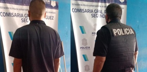Detuvieron a dos sujetos vestidos como Policías: uno tenía pedido de captura