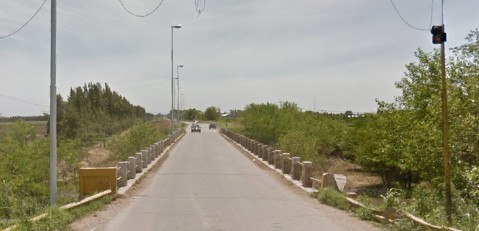Un accidente en Ruta 24 a la altura del puente Irigoyen dejó grave a un motociclista
