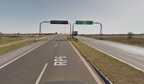 Ataque piraña de motochorros en la Ruta 6: lo sufrió un motociclista que volvía para General Rodríguez