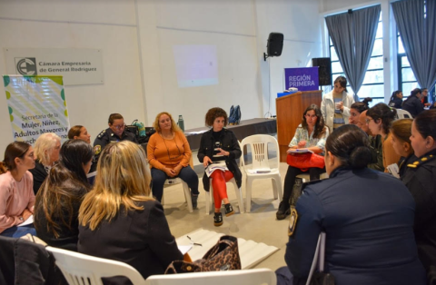 General Rodríguez albergó una jornada intermunicipal para discutir abordaje de casos de violencia de género