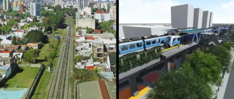 Proponen una monumental obra para el tren Sarmiento: de qué se trata