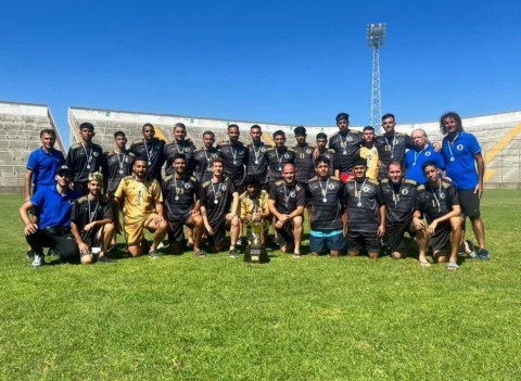 Orgullo rodriguense: el equipo de fútbol de la Asociación de Sordos local integró el podio de un torneo nacional