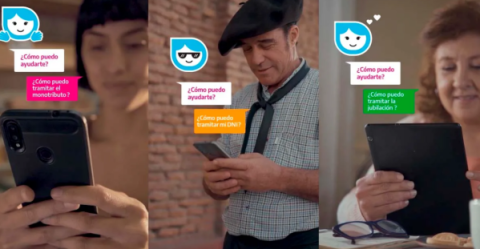 Lanzaron "Tina", el primer asistente virtual del Estado naciona: funciona 24 horas y responde más de 200 consultas.