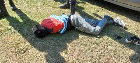 Tensión en la Colectora Norte: robo, tiroteo, una víctima herida y jóvenes detenidos